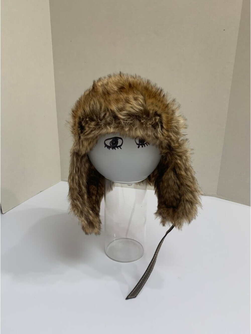 Unisex Winter Trapper Aviator Hat Brown Bomber Cap with Ear Flaps XL